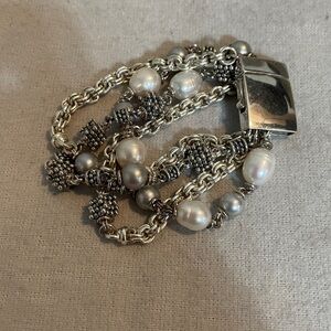 Michael Dawkins 4 strand bracelet SS